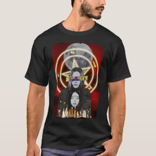 Satanism Girls Satan Occult Witch Demon Pagan T-Shirt