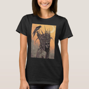 Satanist Goat Satanic Mask Grunge Gothic Goth With T-Shirt