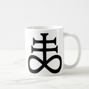 SATAN'S CROSS COFFEE MUG