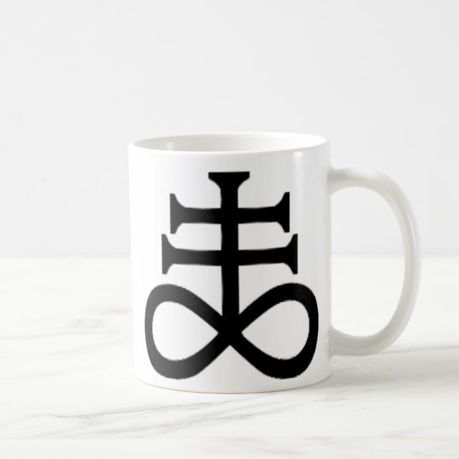 SATAN'S CROSS COFFEE MUG (Right)