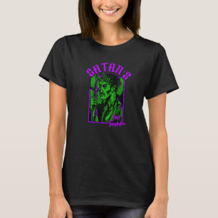 Satan's First Temptation Satanic Vintage Horror De T-Shirt