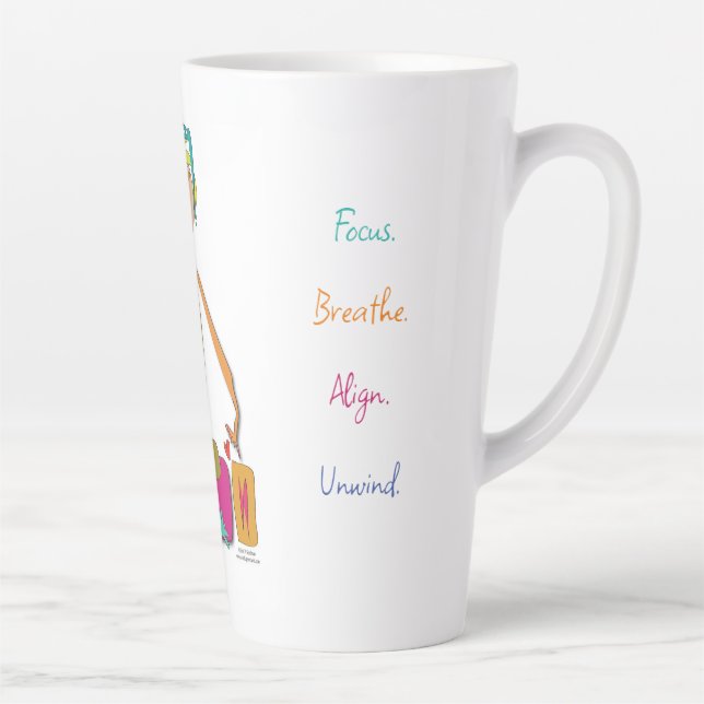 'Satchi' - Align Unwind Yoga Mug (Right)