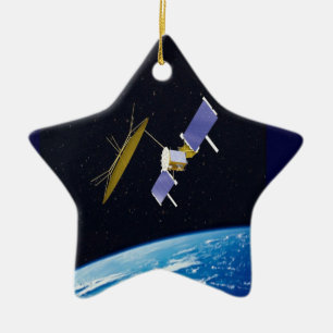 Satellite Ceramic Tree Decoration