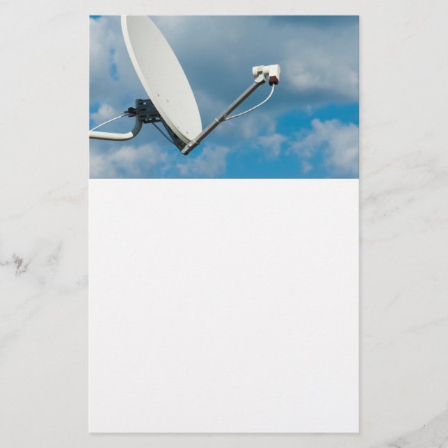 Satellite dish flyer (Front)