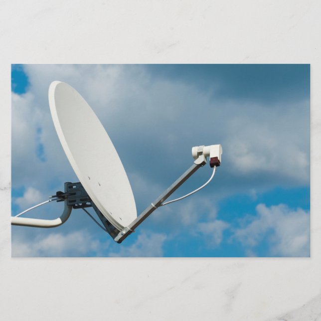 Satellite dish flyer (Front)