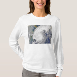 Satellite image of a typhoon T-Shirt