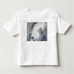 Satellite image of a typhoon toddler T-Shirt