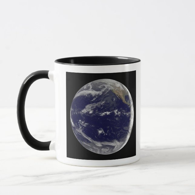 Satellite image of Earth 2 Mug (Left)