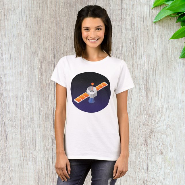 Satellite In Space T-Shirt (Creator Uploaded)