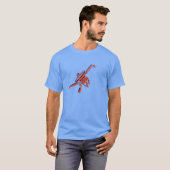 satellite t-shirt design space exploration tshirt (Front Full)