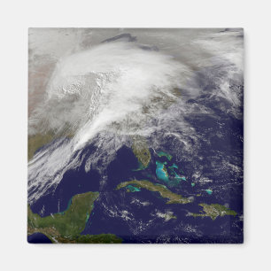 Satellite view of a massive winter storm magnet
