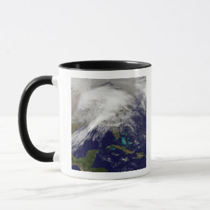Satellite view of a massive winter storm mug