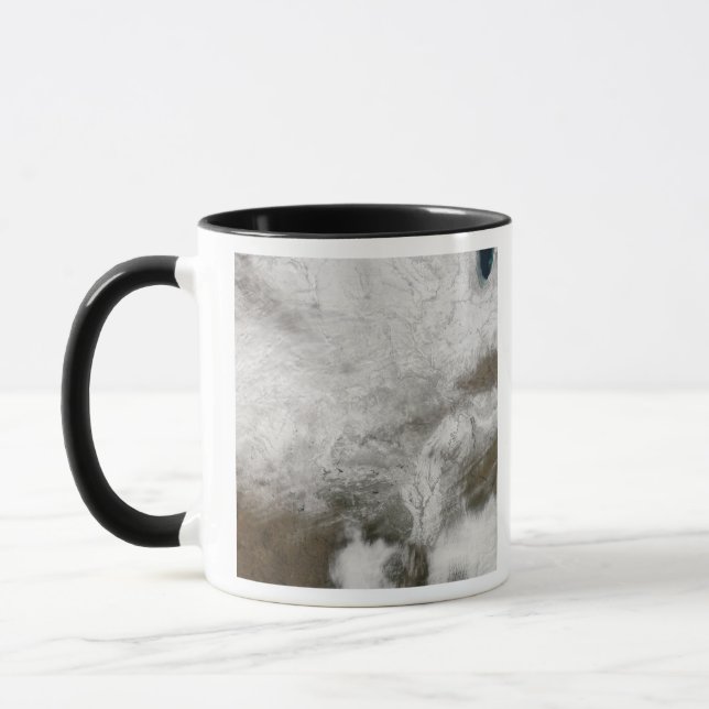 Satellite view of a severe winter storm mug (Left)