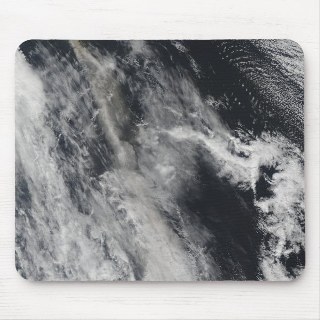 Satellite view of an ash plume 2 mouse pad (Front)