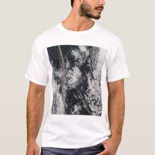 Satellite view of an ash plume T-Shirt