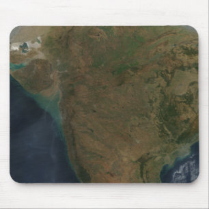 Satellite view of Central India Mouse Pad