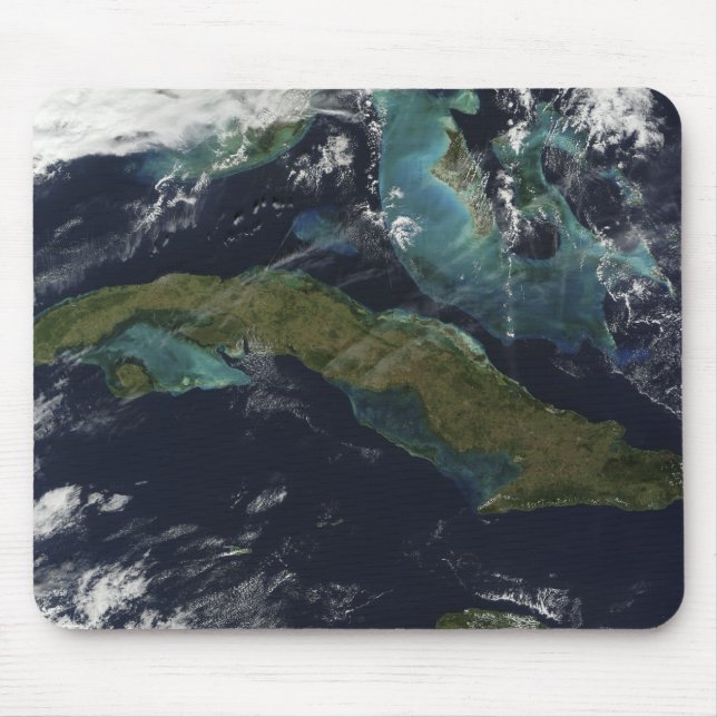 Satellite view of Cuba Mouse Pad (Front)