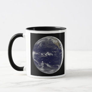 Satellite view of Earth Mug