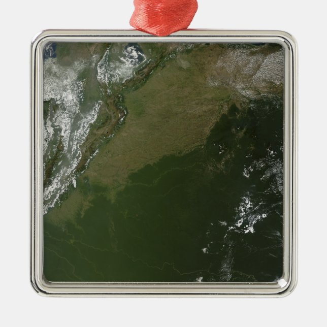 Satellite view of eastern Columbia Metal Tree Decoration (Front)