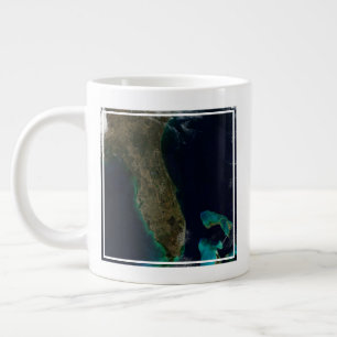 Satellite View Of Florida. Large Coffee Mug