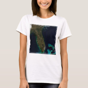 Satellite View Of Florida. T-Shirt
