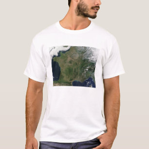 Satellite view of France T-Shirt