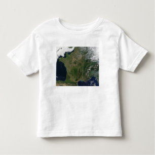 Satellite view of France Toddler T-Shirt
