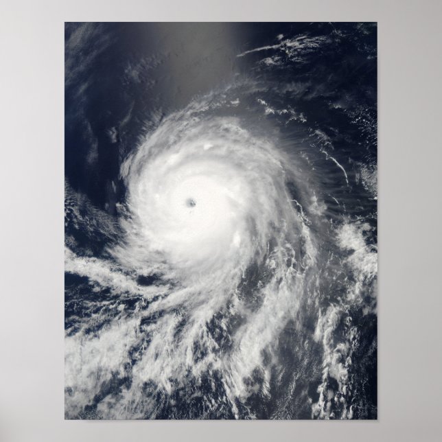 Satellite view of Hurricane Celia Poster (Front)