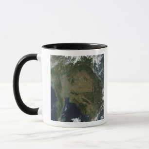 Satellite view of Indochina Mug