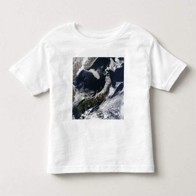 Satellite view of Japan Toddler T-Shirt (Front)