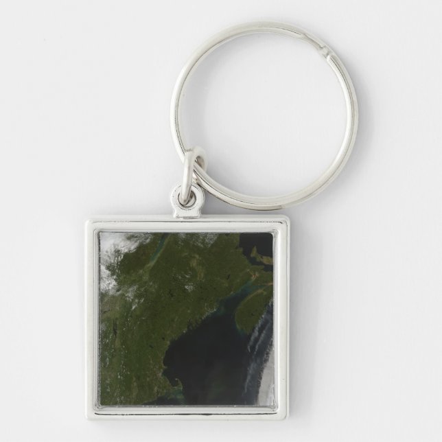 Satellite view of New England Key Ring (Front)