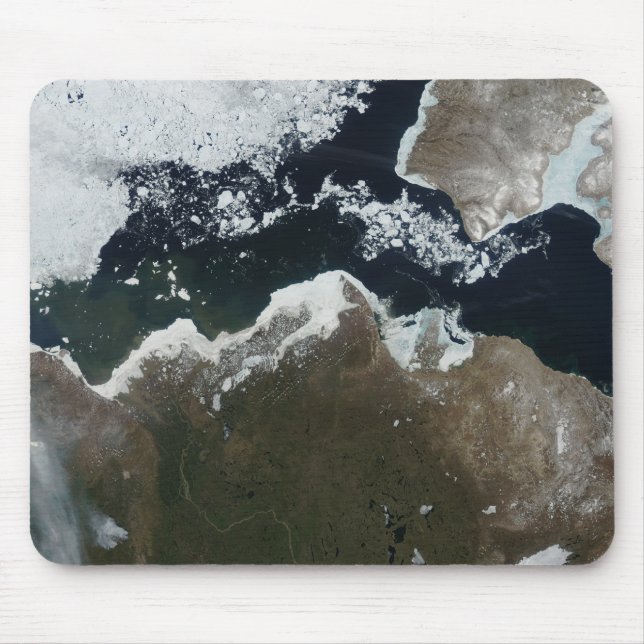 Satellite view of Northwest Canada Mouse Pad (Front)