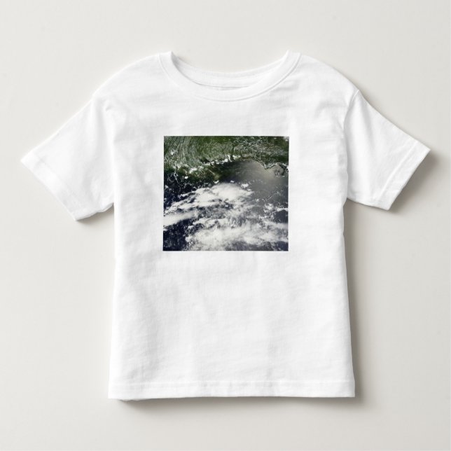 Satellite view of oil leaking 2 toddler T-Shirt (Front)