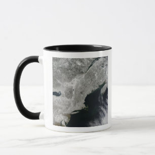 Satellite view of snow mug