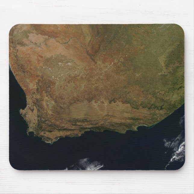 Satellite view of South Africa Mouse Pad (Front)