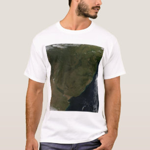 Satellite view of South America T-Shirt