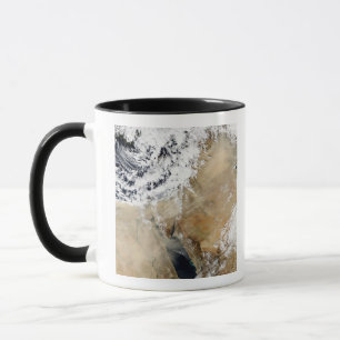 Satellite view of the Eastern Mediterranean Mug