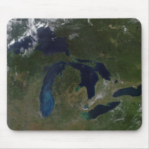 Satellite view of The Great Lakes Mouse Pad