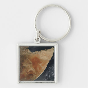 Satellite view of the Horn of Africa Key Ring