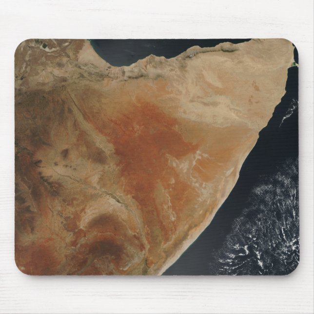 Satellite view of the Horn of Africa Mouse Pad (Front)