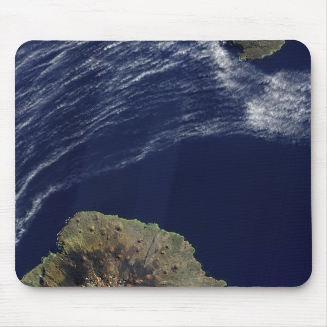Satellite view of the Prince Edward Islands Mouse Pad (Front)