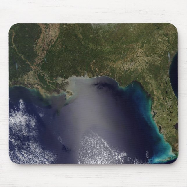 Satellite view of the Southeastern United State 2 Mouse Pad (Front)