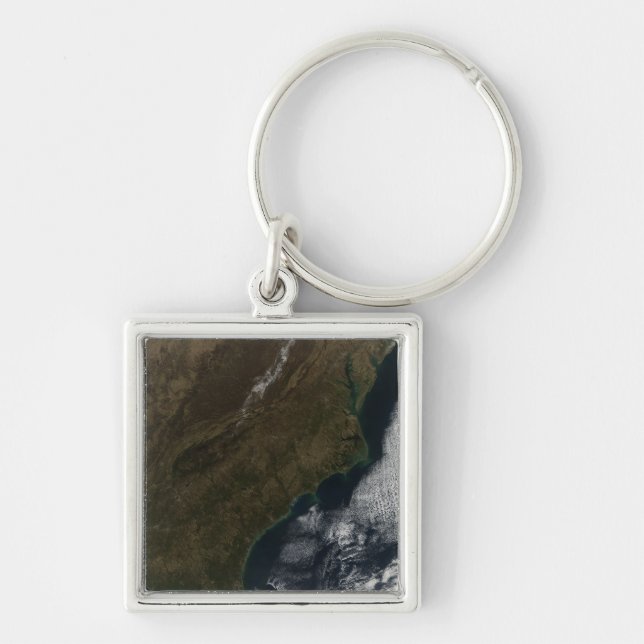 Satellite view of the Southeastern United State Key Ring (Front)