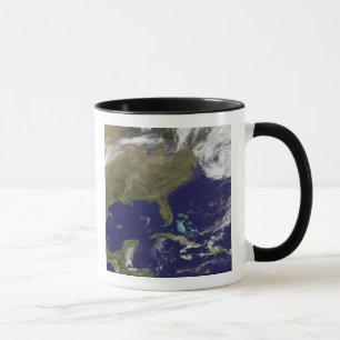Satellite view of the United States East Coast Mug