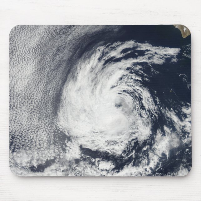 Satellite view of Tropical Depression Blas Mouse Pad (Front)
