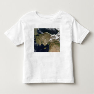 Satellite view of Turkey Toddler T-Shirt