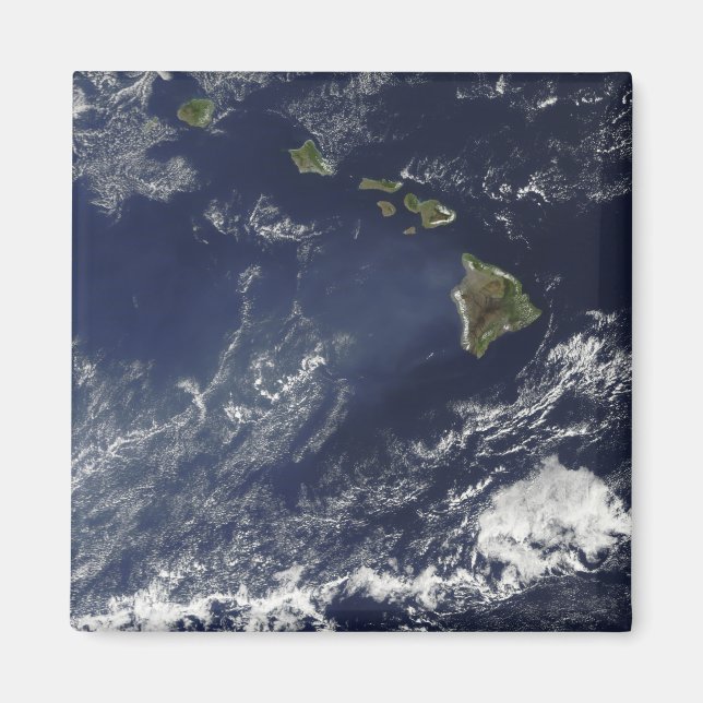 Satellite view of volcanic fog magnet (Front)