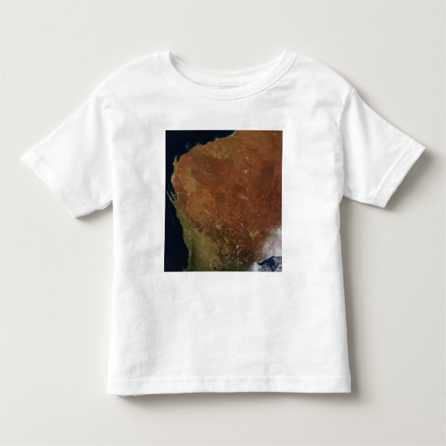 Satellite view of Western Australia Toddler T-Shirt (Front)