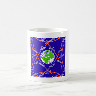 Satellites Orbiting Earth Coffee Mug