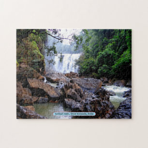 Sathodi Falls, Uttar Kannada, India Jigsaw Puzzle